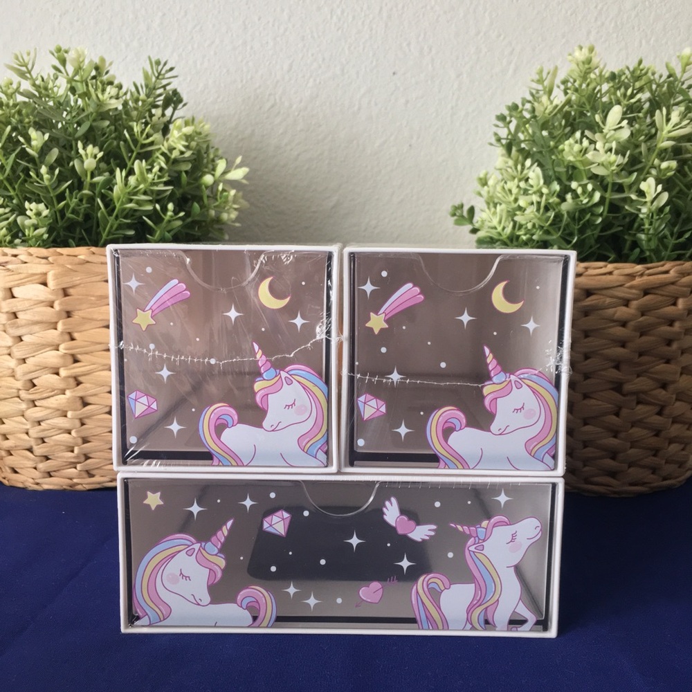 Whimsical Unicorn Storage Boxes